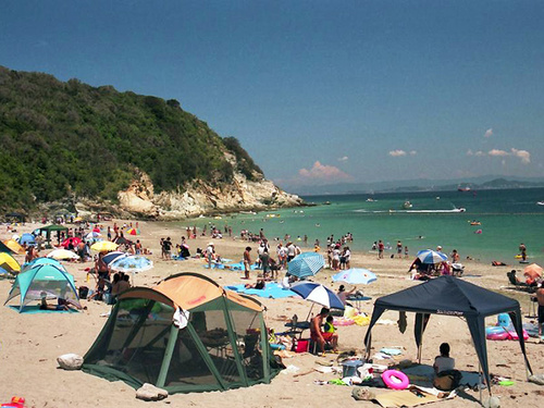 地ノ島海水浴場