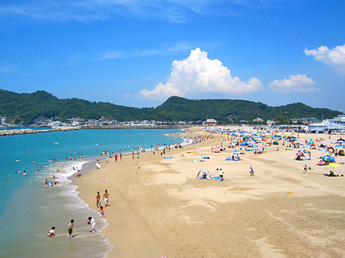 片男波海水浴場