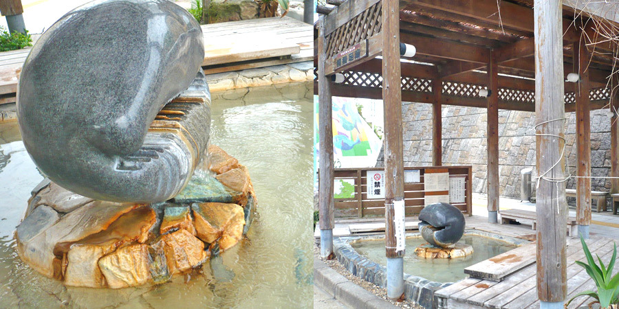 白浜温泉 柳橋足湯