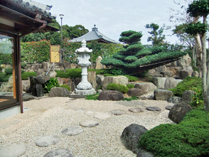<p>純日本庭園らしい素晴らしき景観、徳雲庭</p>
