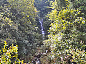 <p>深い山々の間に滝が流れる美しい滝の数々</p>
