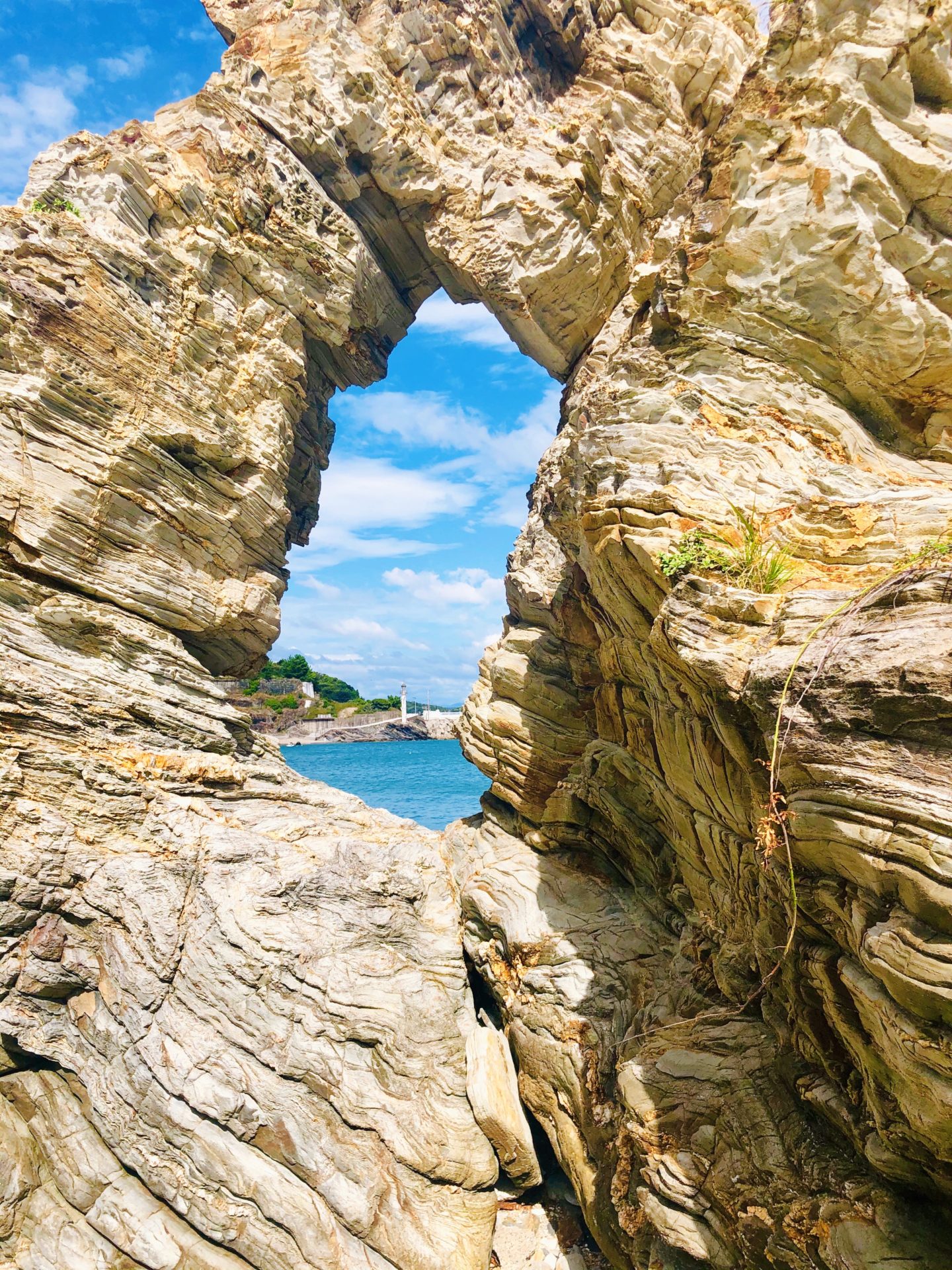 和歌浦の蓬莱岩